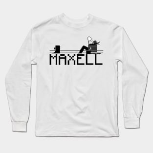 8bit maxell Long Sleeve T-Shirt